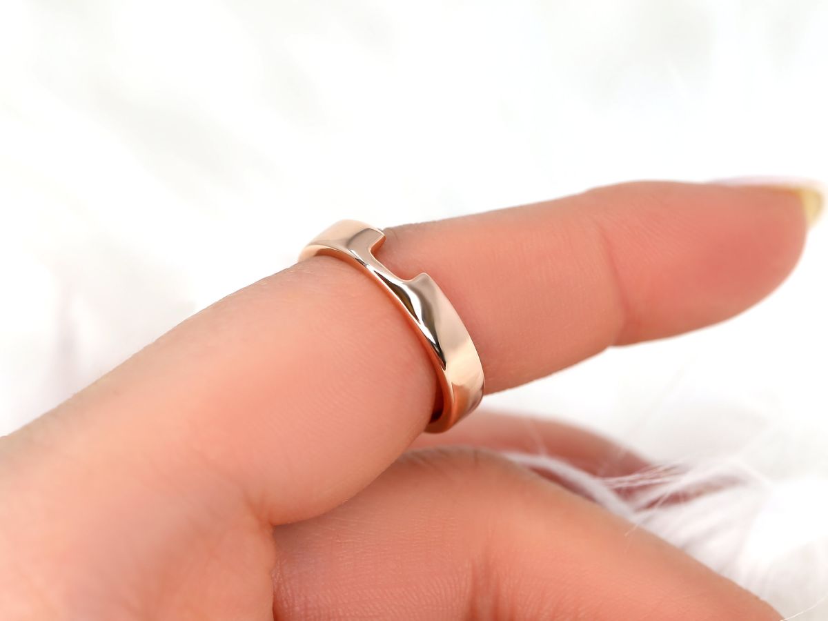 Stunning Cut Out Metal Wedding Bands 9