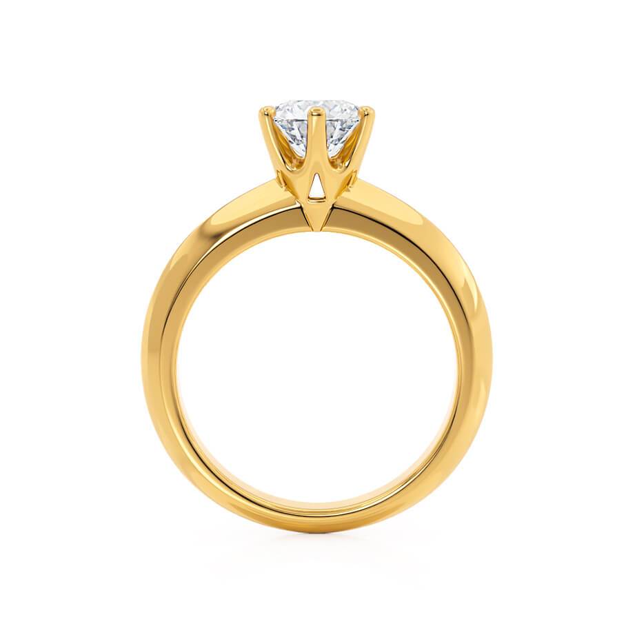 1.20 CT Round Solitaire CVD G/VS1 Diamond Engagement Ring