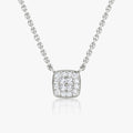 0.10 TCW Round  Lab Grown Diamond Necklace