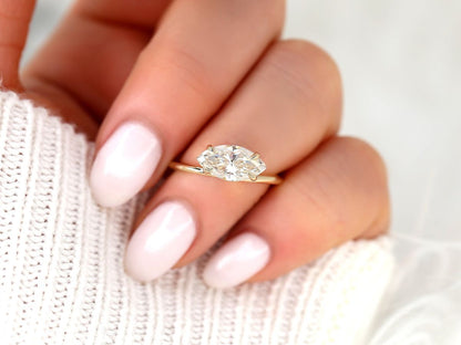 Stunning 1.80 CT Marquise Moissanite Engagement Ring with Solitaire Design 4