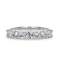 0.75 CT Round 7 Stones Lab Grown Diamond Wedding Band
