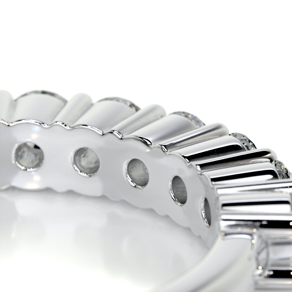 0.75 CT Round 7 Stones Lab Grown Diamond Wedding Band