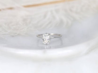 Stunning 1.75 CT Radiant Moissanite Engagement Ring with Solitaire Design 2