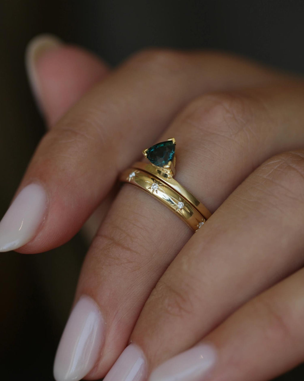 0.10 CT Round Flush Setting Lab Grown Diamond Wedding Band