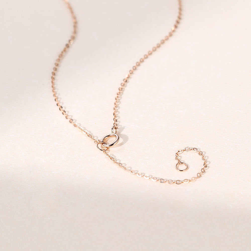 1.10 CT Cushion Moissanite Diamond Halo Pendant Necklace in Solid Gold 4