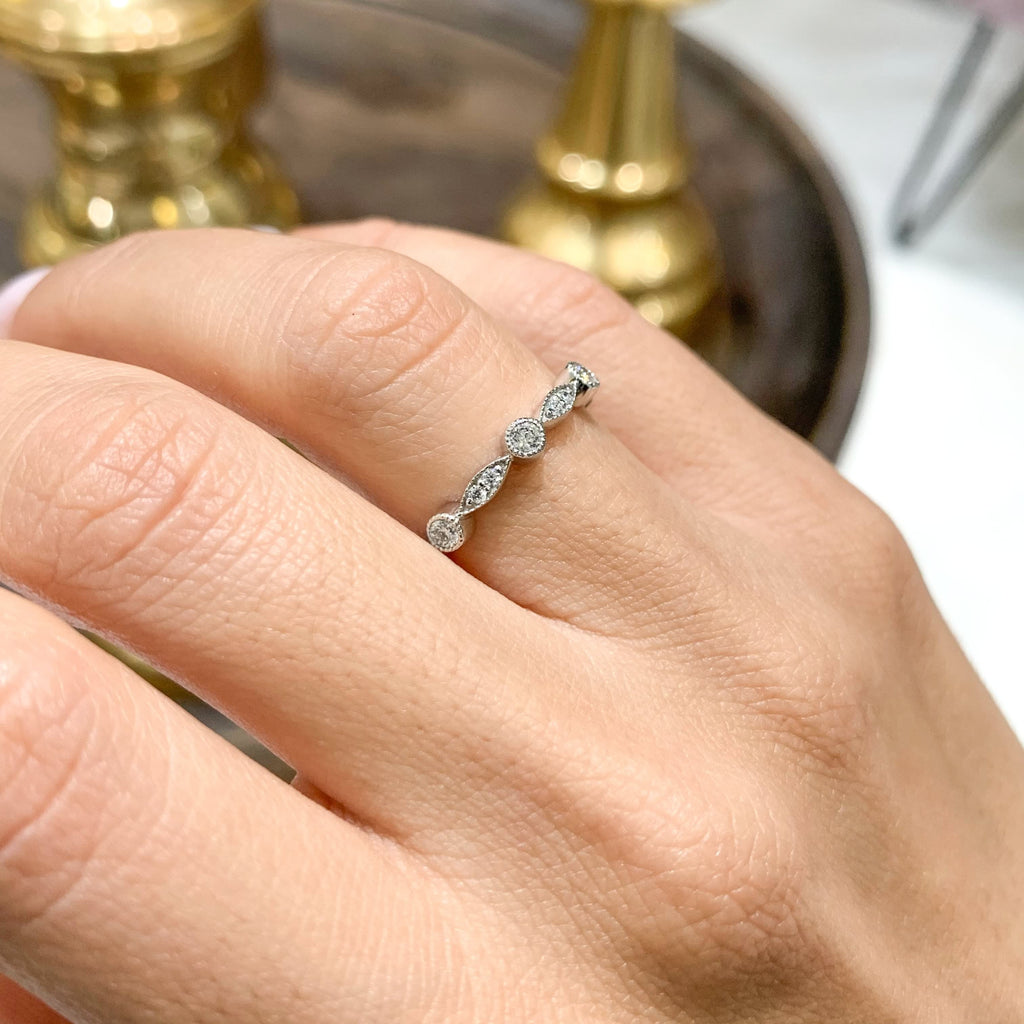0.5 CT Round Full Eternity Lab Grown Diamond Wedding Band