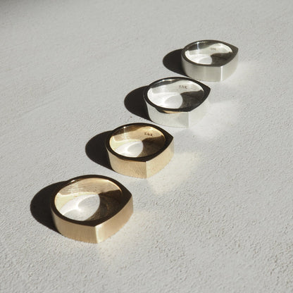 Stunning Men's Flat-Top Wedding Bands 5