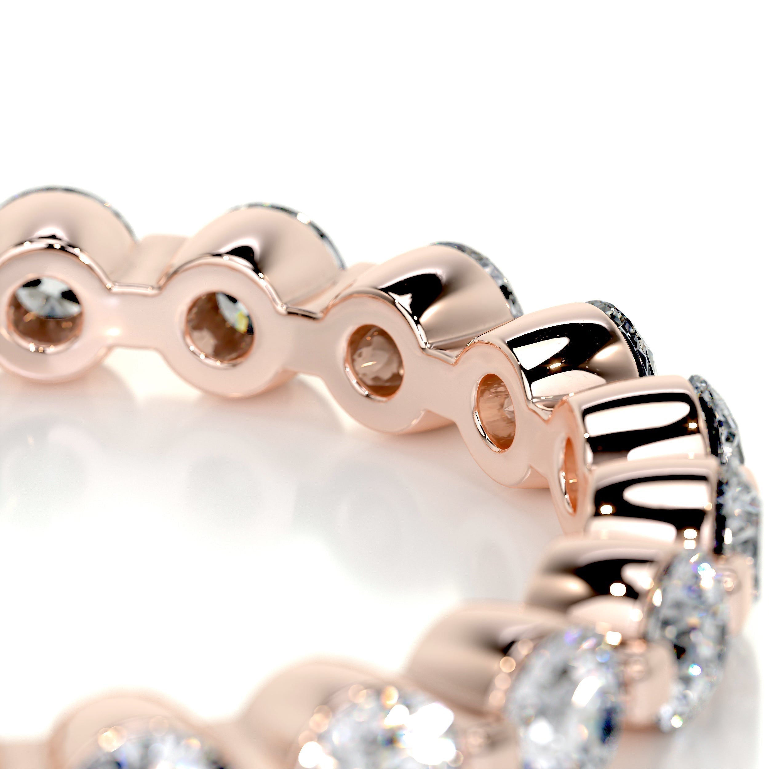 1.75 CT Round Full Eternity Lab Grown Diamond Wedding Band
