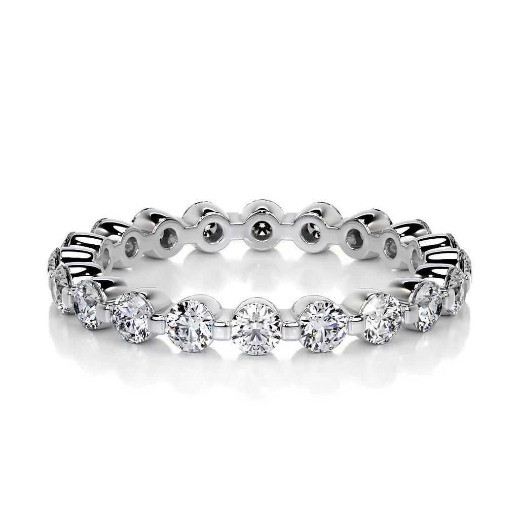 1.75 CT Round Full Eternity Lab Grown Diamond Wedding Band