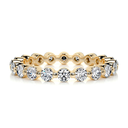 1.75 CT Round Full Eternity CVD EF/VVS Diamond Wedding Band 6