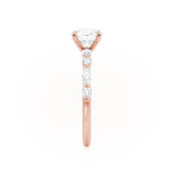 1.0 CT Round Solitaire CVD G/VVS2 Diamond Engagement Ring