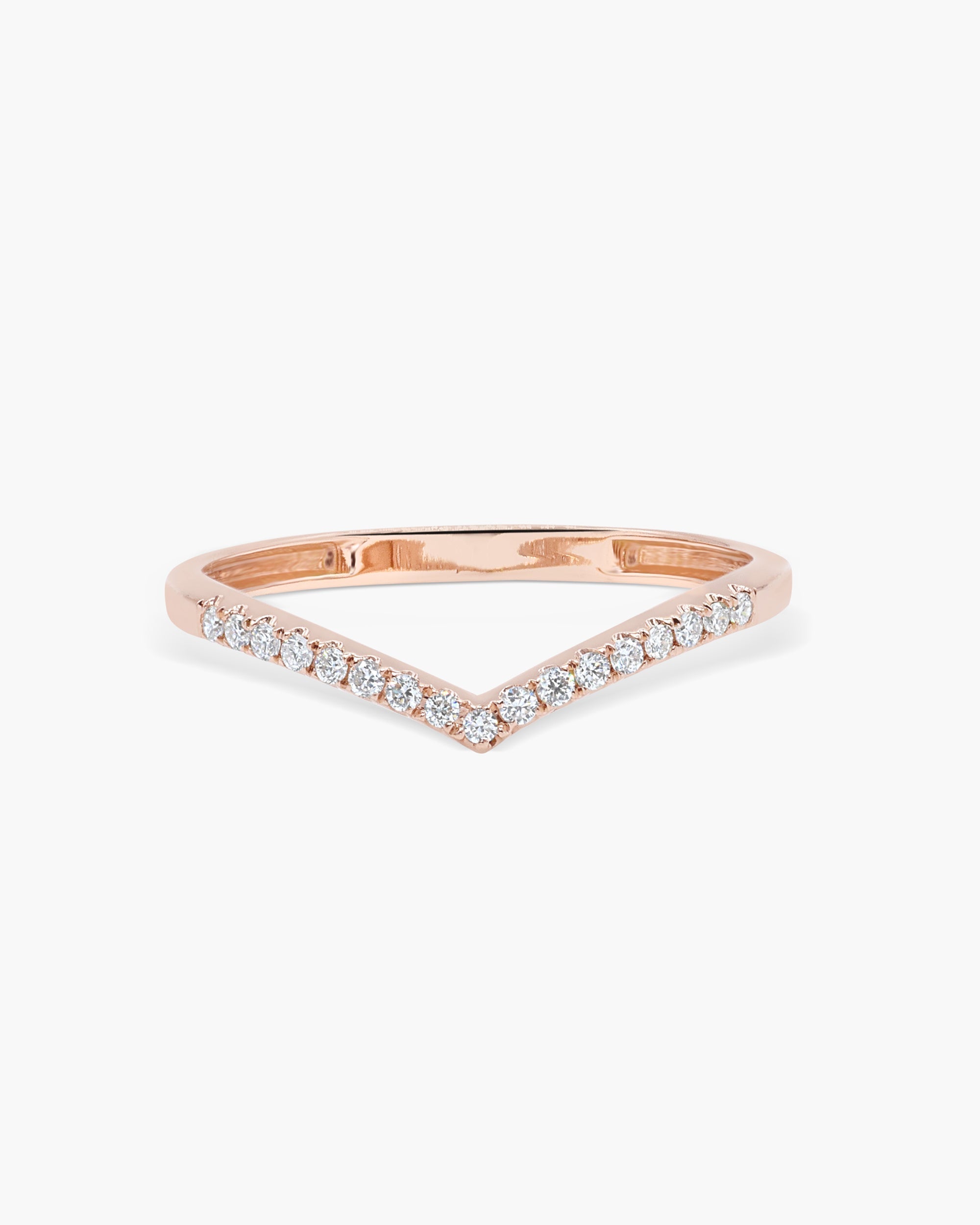 0.14ct Round Swirl Lab Grown Diamond Wedding Band