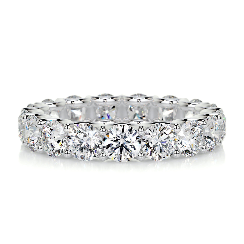 4 CT Round Full Eternity Lab Grown Diamond Wedding Band