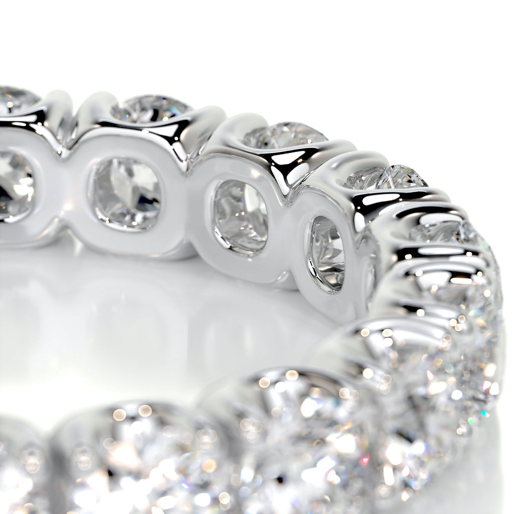 2.4 CT Round Full Etrnity Lab Grown Diamond Wedding Band