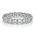 2.4 CT Round Full Etrnity Lab Grown Diamond Wedding Band