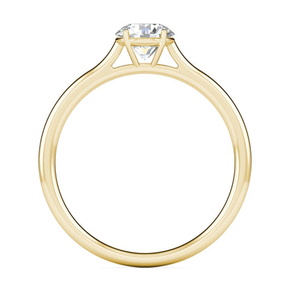 1.02 CT Round Solitaire CVD F/VS2 Diamond Engagement Ring 19