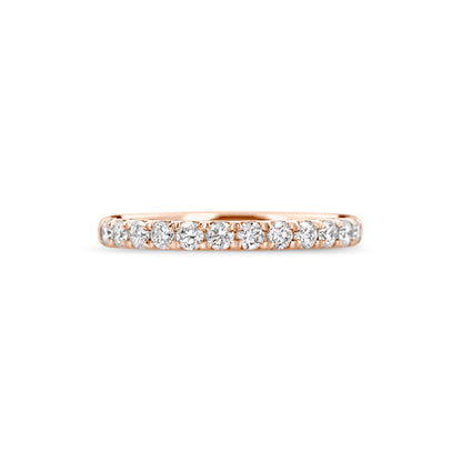 0.7 CT Round Full Eternity CVD EF/VVS Diamond Wedding Band 8