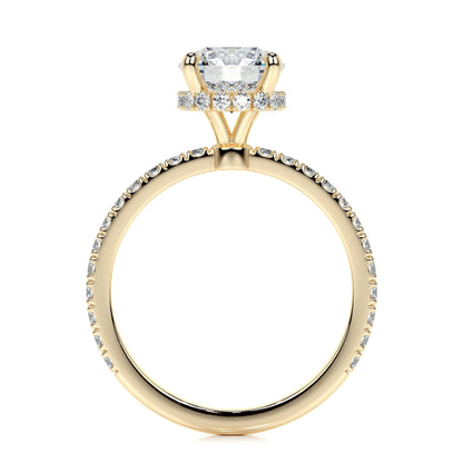 1.50 CT Round Hidden Halo CVD E/VS2 Diamond Engagement Ring 9