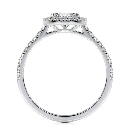 1.50 CT Pear Halo CVD F/VS2 Diamond Engagement Ring 7