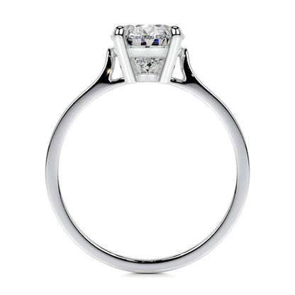 2.0 CT Round Solitaire CVD E/VS2 Diamond Engagement Ring 5