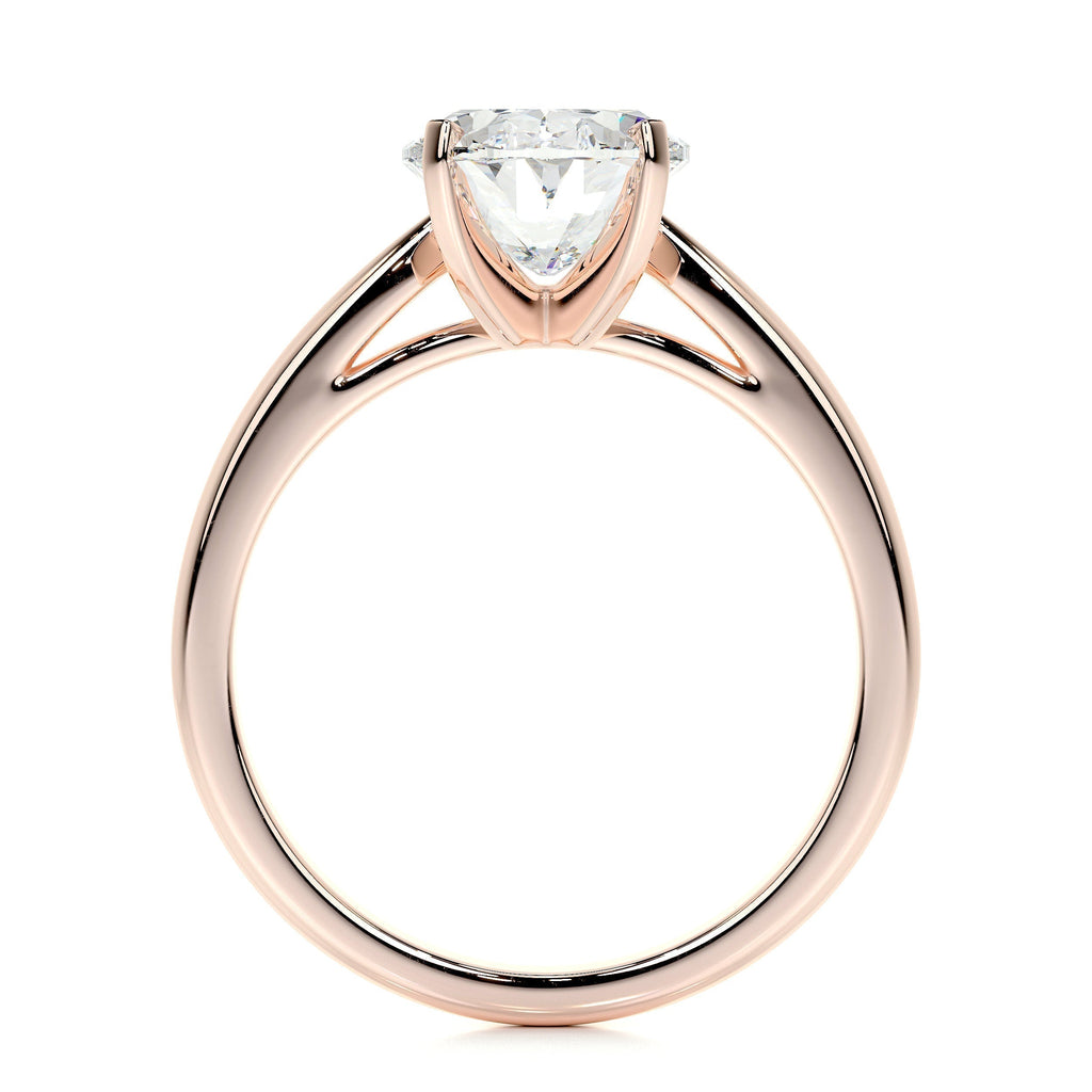 Oval Solitaire Lab Grown Diamond Engagement Ring