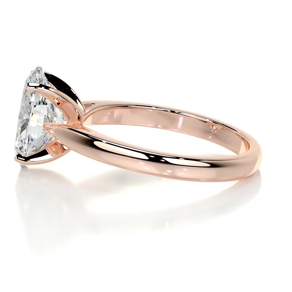 Oval Solitaire Lab Grown Diamond Engagement Ring