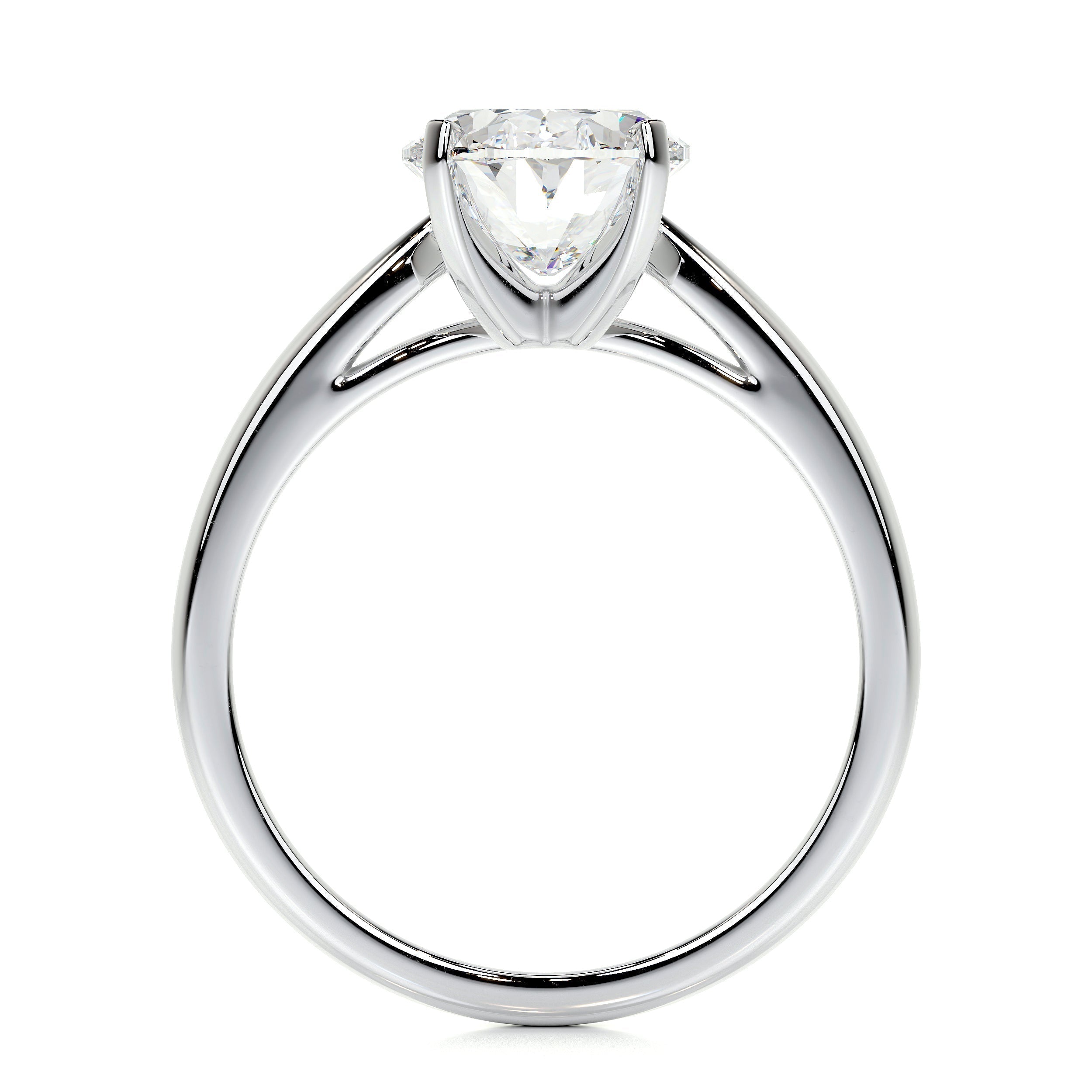 Oval Solitaire Lab Grown Diamond Engagement Ring