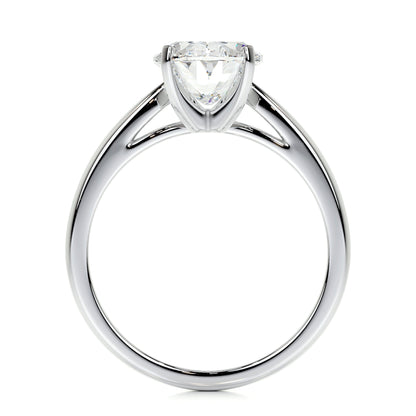 2.0 CT Oval Solitaire CVD G/VS2 Diamond Engagement Ring 5