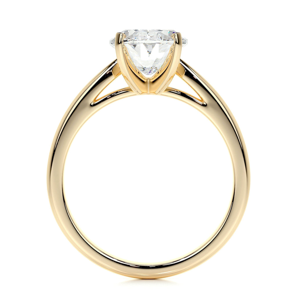 Oval Solitaire Lab Grown Diamond Engagement Ring