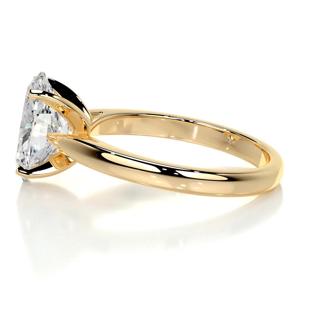Oval Solitaire Lab Grown Diamond Engagement Ring