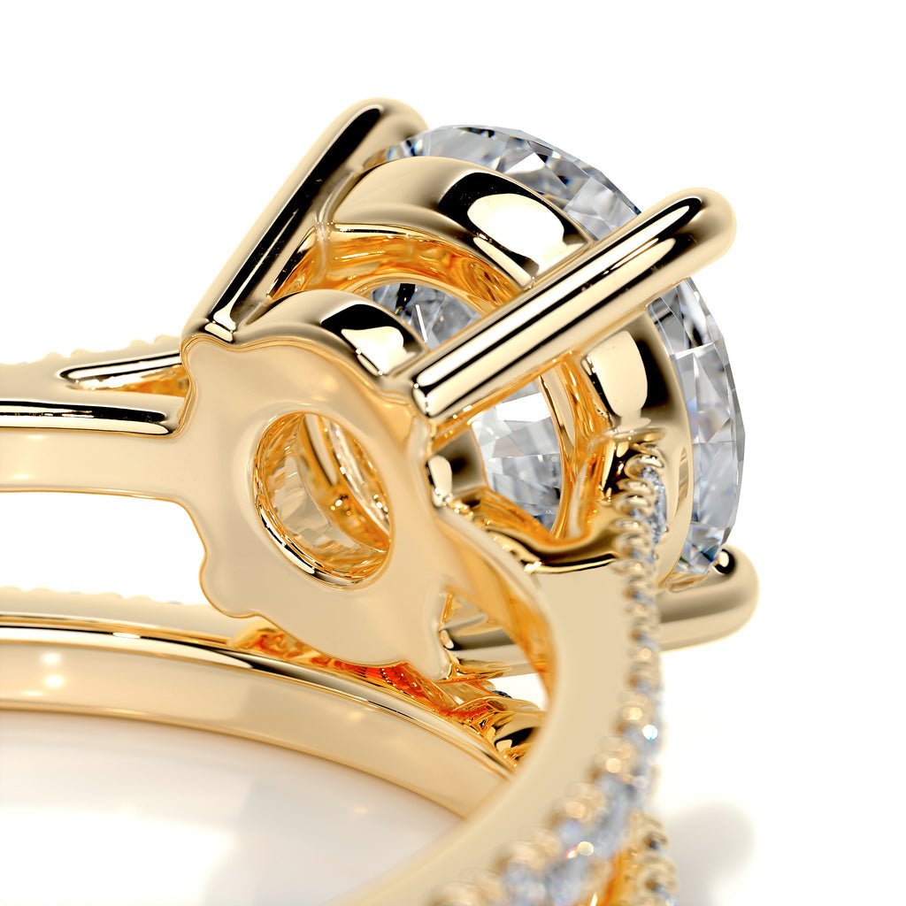 1.50 CT Round Solitaire CVD F/VS Diamond Bridal Ring Set 8