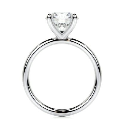 2.0 CT Round Solitaire CVD E/VS2 Diamond Engagement Ring 5