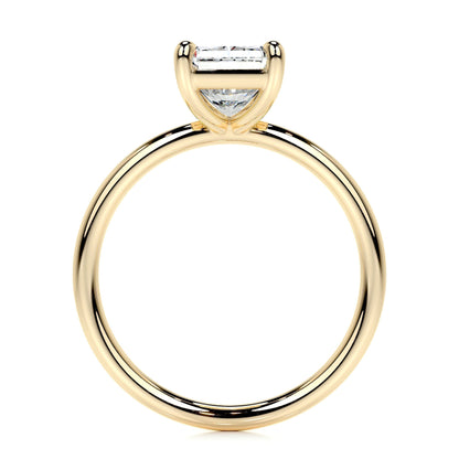 2.0 CT Radiant Solitaire CVD E/VS2 Diamond Engagement Ring 9