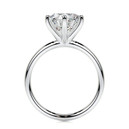 2.0 CT Round Solitaire CVD E/VS2 Diamond Engagement Ring 6