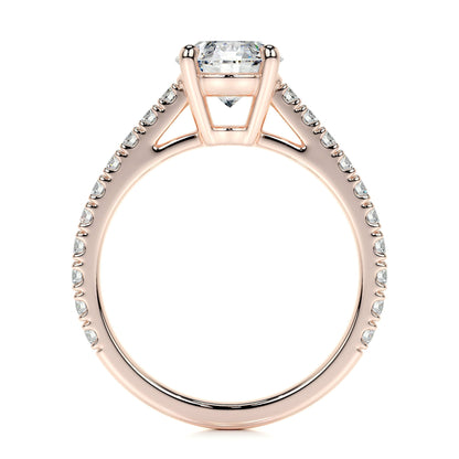 0.80 CT Round Solitaire CVD E/VS2 Diamond Engagement Ring 15