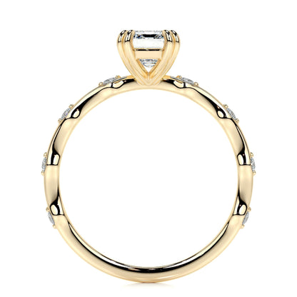 1.50 CT Emerald Solitaire CVD E/VS1 Diamond Engagement Ring 11