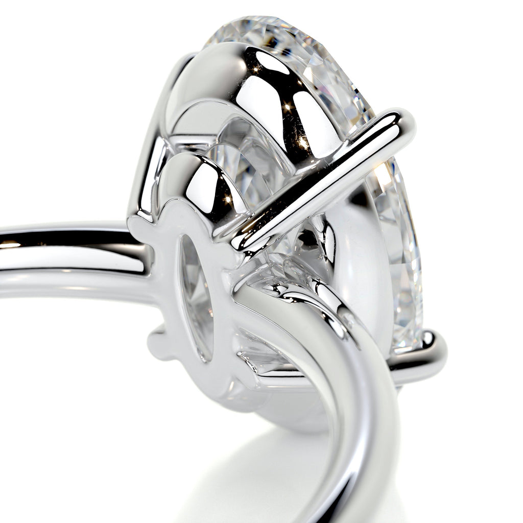 Oval Solitaire Lab Grown Diamond Engagement Ring