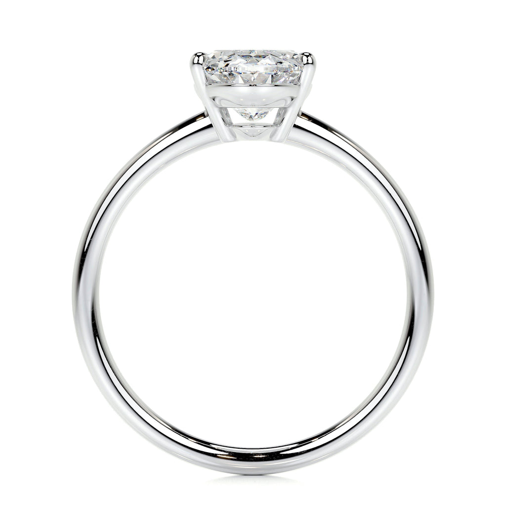 Oval Solitaire Lab Grown Diamond Engagement Ring