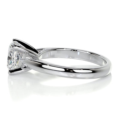 1.5 CT Cushion Solitaire CVD E/VS2 Diamond Engagement Ring 4