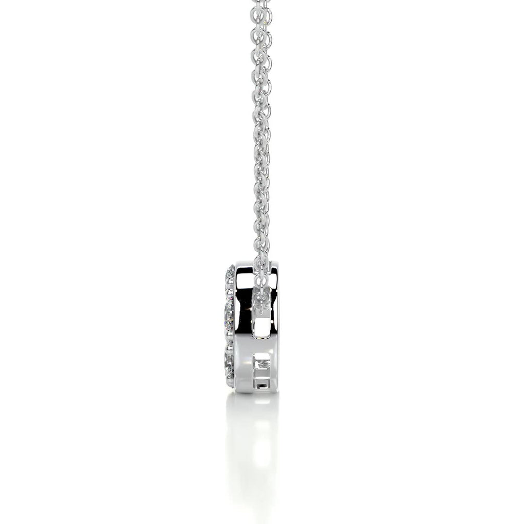 0.50 TCW Round Lab Grown Diamond Necklace