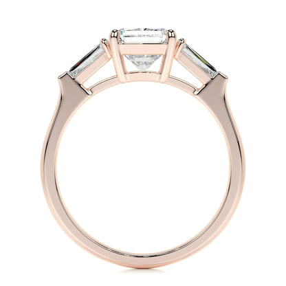 1.50 CT Radiant Three Stones CVD G/VS2 Diamond Engagement Ring 15