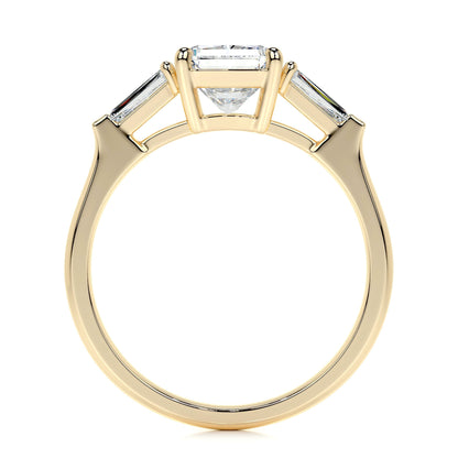 1.50 CT Radiant Three Stones CVD G/VS2 Diamond Engagement Ring 9