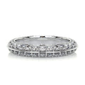 0.5 CT Round Full Eternity Lab Grown Diamond Wedding Band