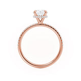 1.20 CT Round Hidden Halo CVD G/VS1 Diamond Engagement Ring
