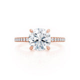 1.20 CT Round Solitaire CVD G/VS2 Diamond Engagement Ring