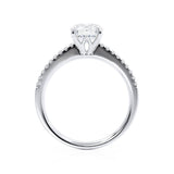 1.0 CT Round Solitaire CVD G/VVS2 Diamond Engagement Ring