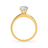 1.20 CT Round Solitaire CVD F/VVS1 Diamond Engagement Ring