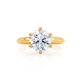 1.20 CT Round Solitaire CVD G/VS1 Diamond Engagement Ring