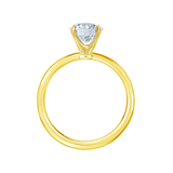 1.20 CT Round Solitaire CVD E/VS1 Diamond Engagement Ring