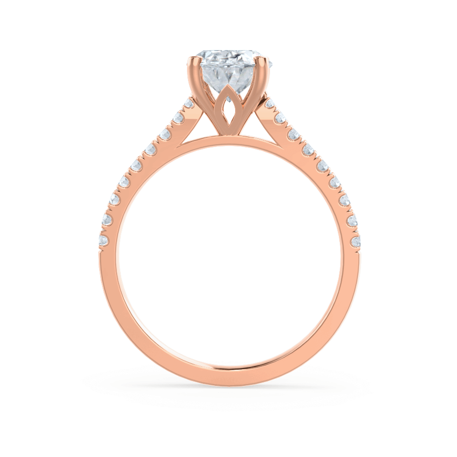 1.0 CT Round Solitaire CVD E/VVS1 Diamond Engagement Ring